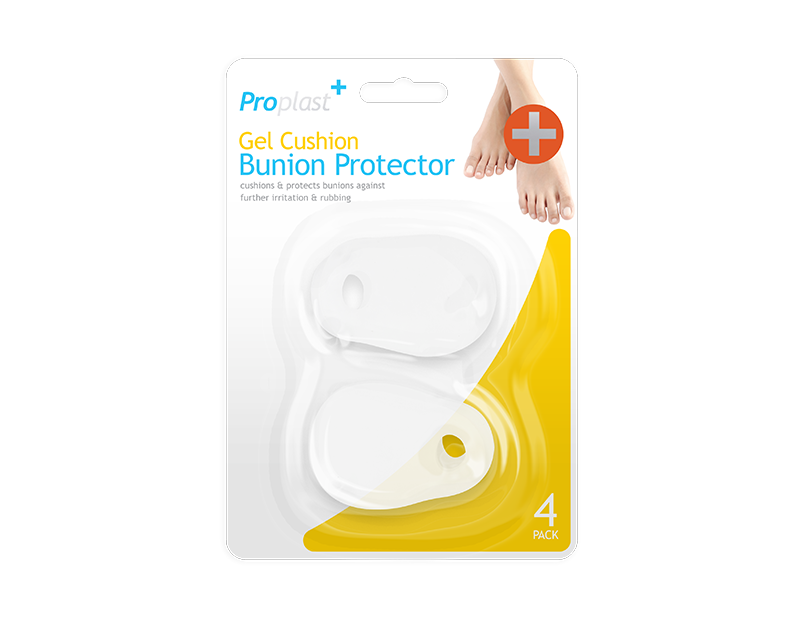 Gel Bunion Protectors - 4 Pack (With PDQ) Gel Bunion Protectors - 4 Pack