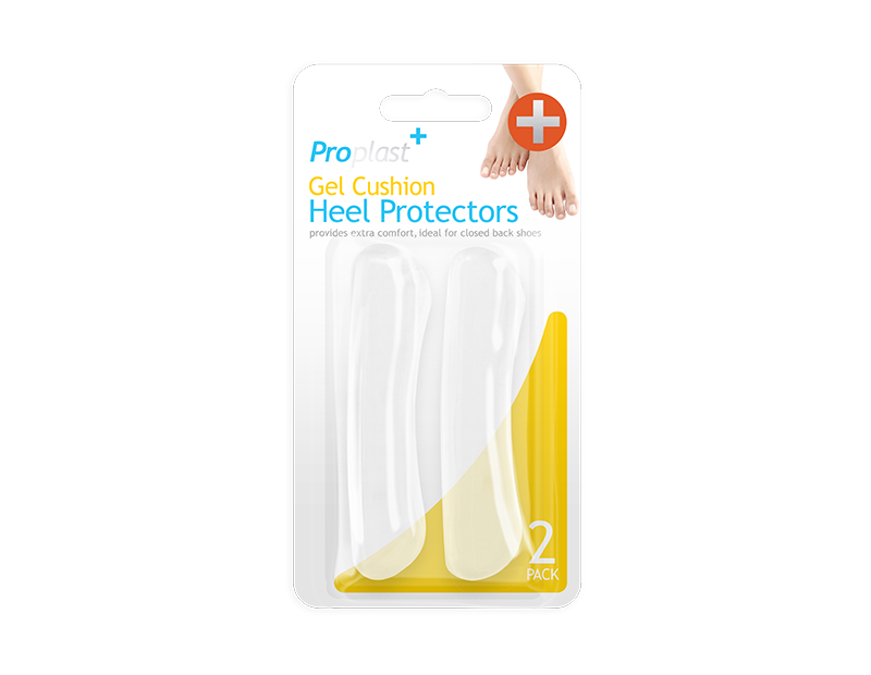 Gel Heel Protectors - 2 Pack (With PDQ) Gel Heel Protectors - 2 Pack