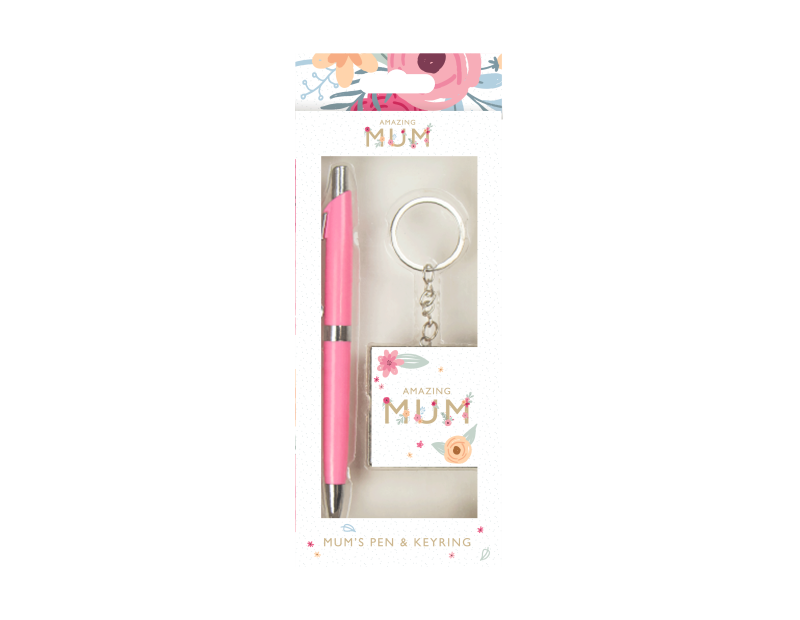 Mothers Day Pen & Keyring Gift Set Mothers Day Pen & Keyring Gift Set