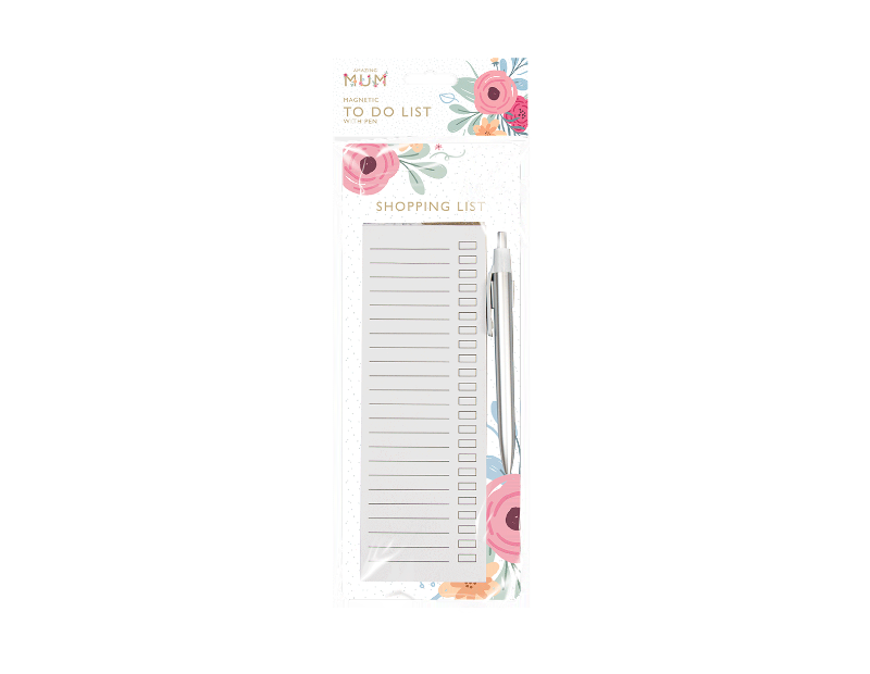 Mums Magnetic To Do List & Pen Mums Magnetic To Do List & Pen
