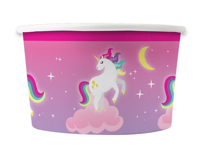 Unicorn Party Treat Tubs - 8 Pack (With PDQ) Unicorn Party Treat Tubs - 8 Pack