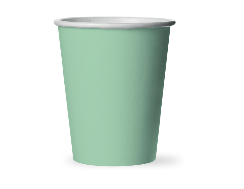 Pastel Disposable Paper Cups - 15 Pack (With PDQ) Pastel Disposable Paper Cups - 15 Pack (With PDQ)