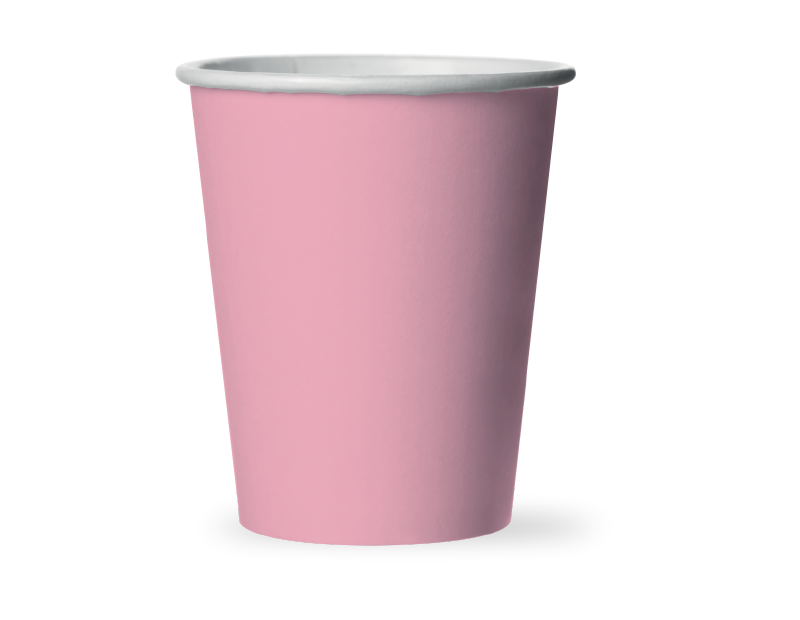 Pastel Disposable Paper Cups - 15 Pack (With PDQ) Pastel Disposable Paper Cups - 15 Pack (With PDQ)