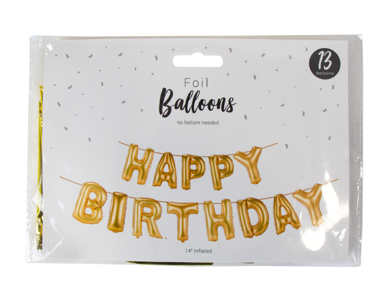 Happy Birthday Foil Balloons Happy Birthday Foil Balloons