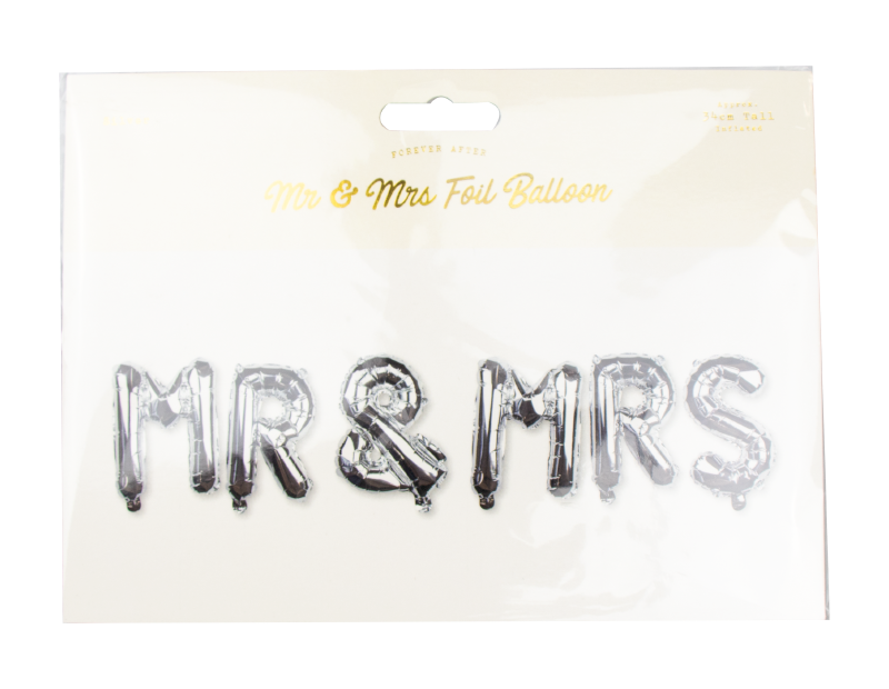 Mr & Mrs Foil Balloon Mr & Mrs Foil Balloon