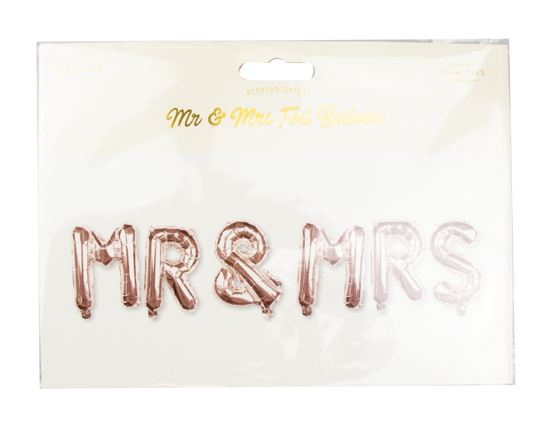 Mr & Mrs Foil Balloon Mr & Mrs Foil Balloon