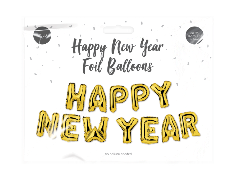 Happy New Year Foil Balloon Happy New Year Foil Balloon