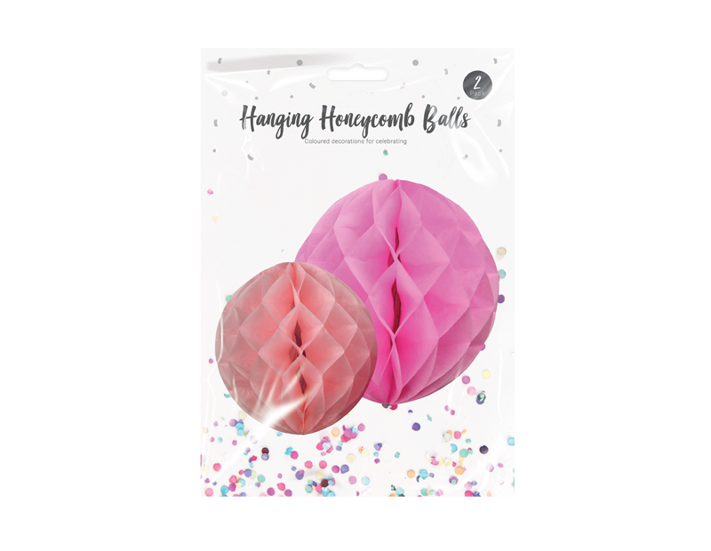 Hanging Honeycomb Balls - 2 Pack Hanging Honeycomb Balls - 2 Pack