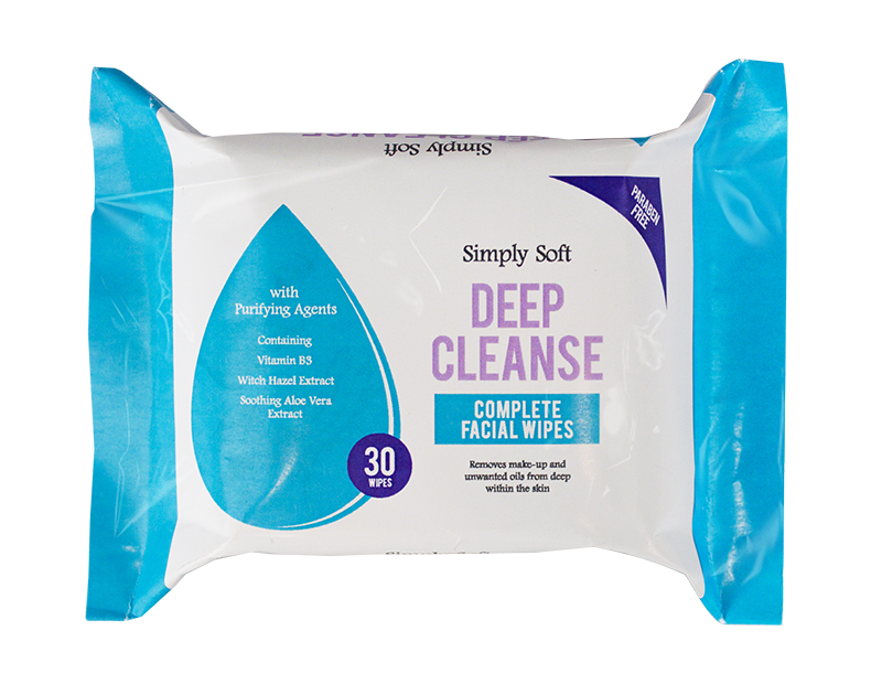 Deep Cleanse Facial Wipes - 30 Pack Deep Cleanse Facial Wipes - 30 Pack