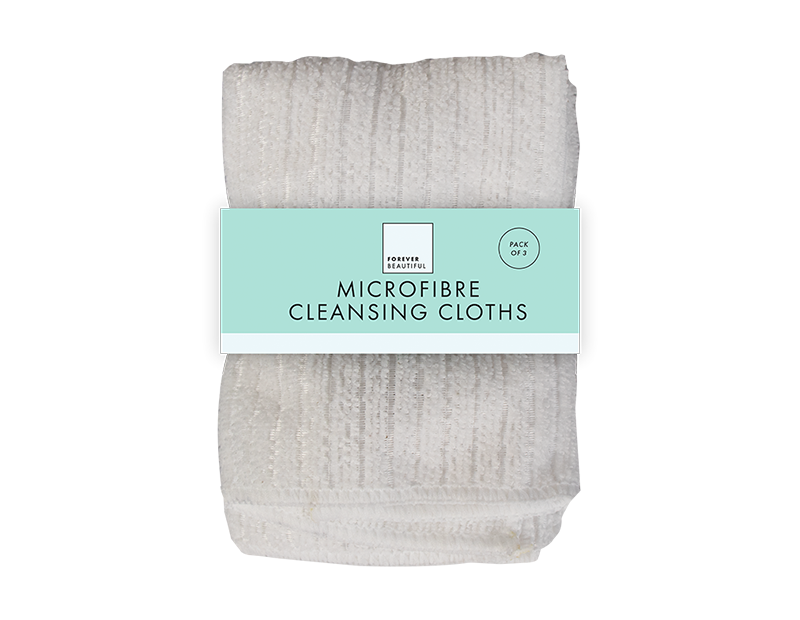 Microfibre Face Cloths - 3 Pack Microfibre Face Cloths - 3 Pack