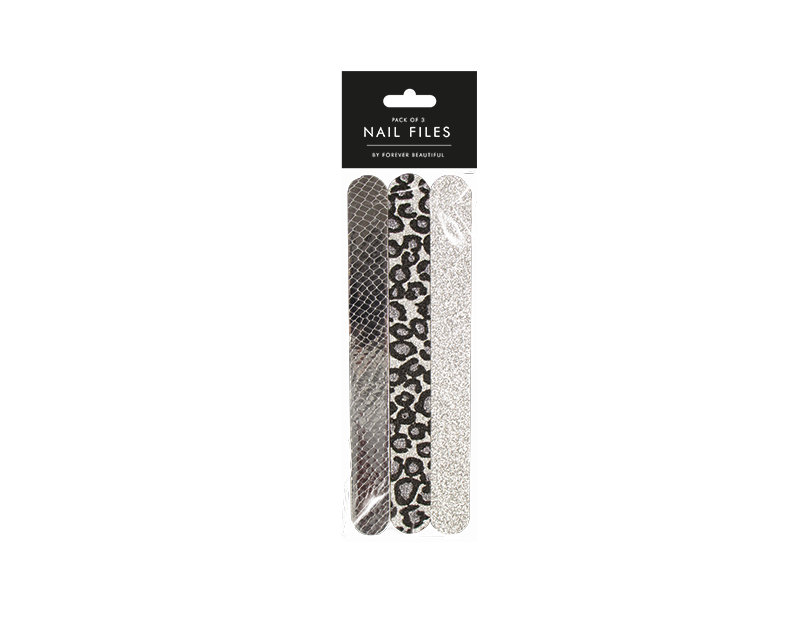Glitter Nail Files 3pk Glitter Nail Files 3pk