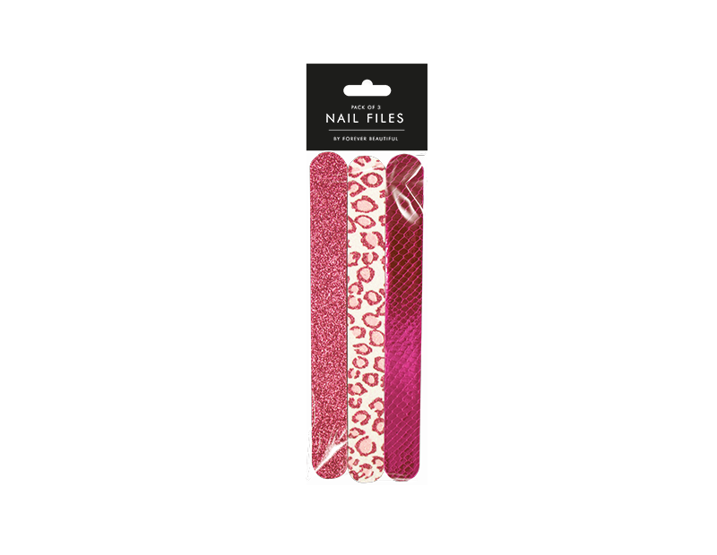 Glitter Nail Files 3pk Glitter Nail Files 3pk