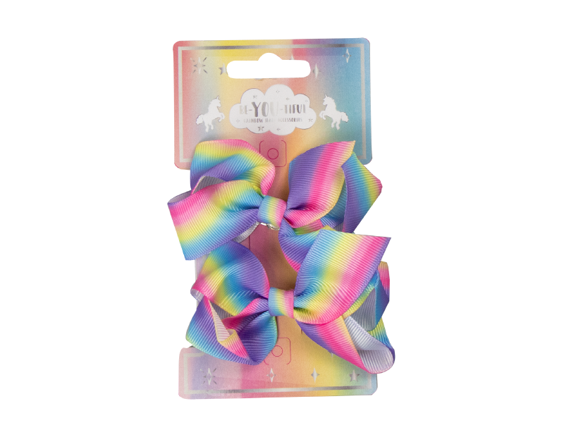 Kids Pastel Rainbow Hair Accessories With FSDU Kids Pastel Rainbow Hair Accessories With FSDU
