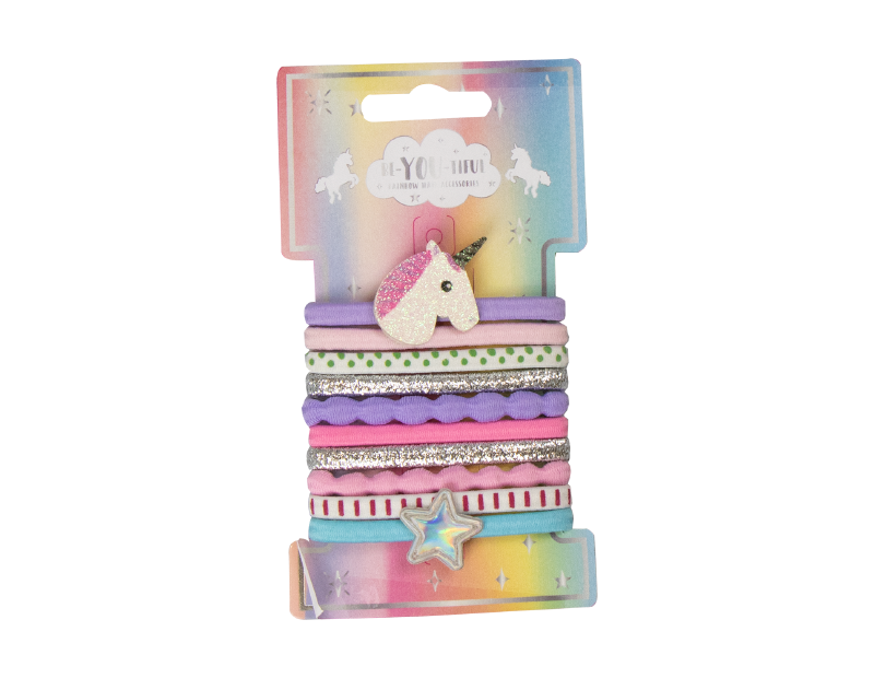 Kids Pastel Rainbow Hair Accessories With FSDU Kids Pastel Rainbow Hair Accessories With FSDU