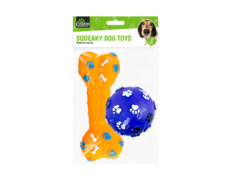 Squeaky Dog Toys - 2 Pack Squeaky Dog Toys - 2 Pack