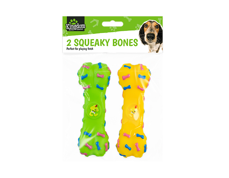 Squeaky Bone Dog Toy - 2 Pack Squeaky Bone Dog Toy - 2 Pack