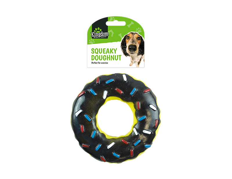 Squeaky Doughnut Dog Toy Squeaky Doughnut Dog Toy