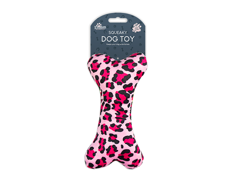 Animal Print Squeaky Dog Toy Animal Print Squeaky Dog Toy
