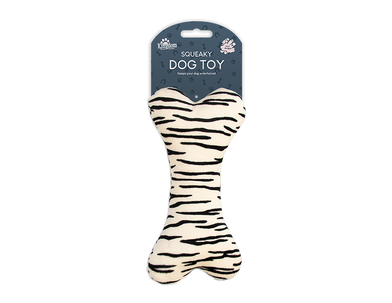 Animal Print Squeaky Dog Toy Animal Print Squeaky Dog Toy
