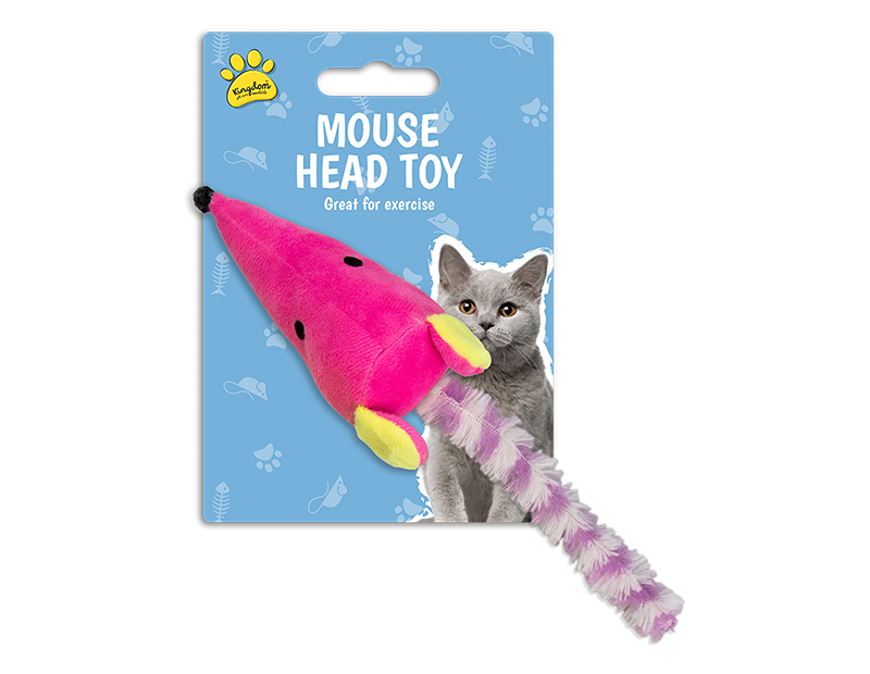 Mouse Head Cat Toy Mouse Head Cat Toy