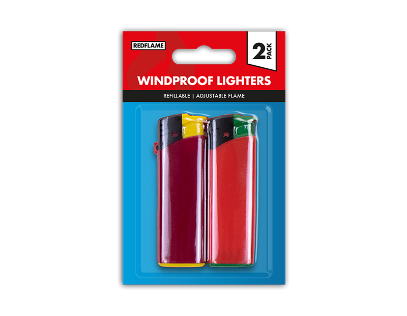 Windproof Lighters - 2 Pack Windproof Lighters - 2 Pack
