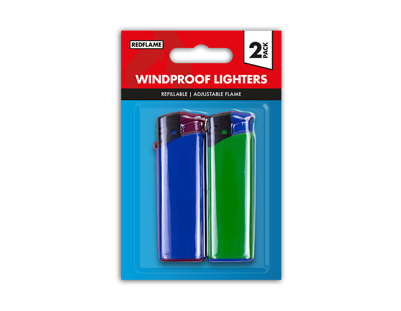 Windproof Lighters - 2 Pack Windproof Lighters - 2 Pack