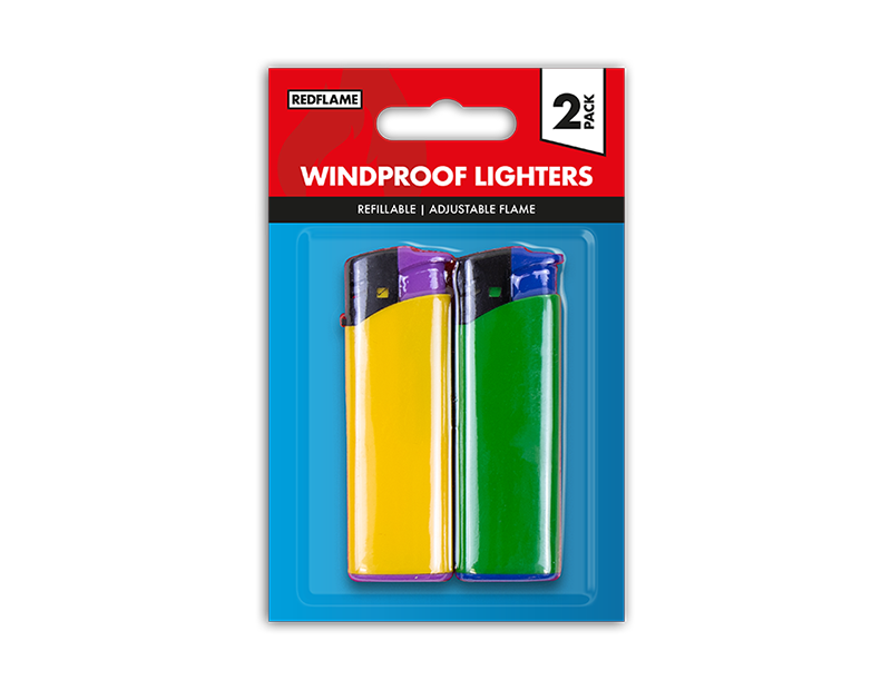 Windproof Lighters - 2 Pack Windproof Lighters - 2 Pack