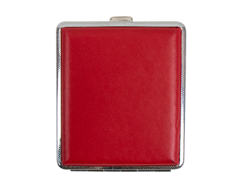 Faux Leather Cigarette Case With PDQ Faux Leather Cigarette Case With PDQ