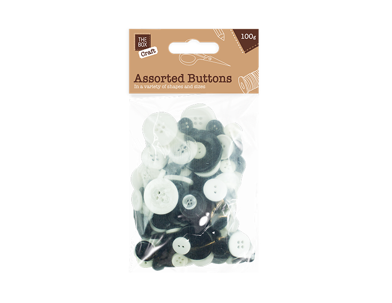 Craft Buttons 100g Craft Buttons 100g