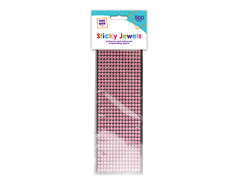 Self Adhesive Jewels - 500 Pack Self Adhesive Jewels - 500 Pack