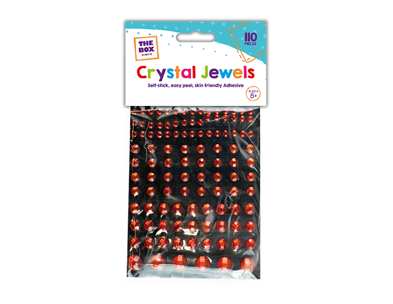 Self Adhesive Gems - 110 Pieces Self Adhesive Gems - 110 Pieces