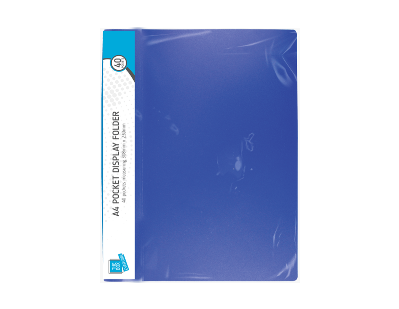 A4 Pocket Display Folder - 40 Pocket A4 Pocket Display Folder - 40 Pocket