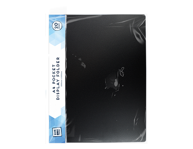 A4 Pocket Display Folder - 20 Pocket A4 Pocket Display Folder - 20 Pocket