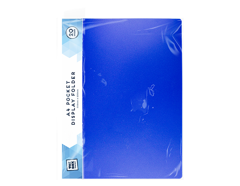 A4 Pocket Display Folder - 20 Pocket A4 Pocket Display Folder - 20 Pocket