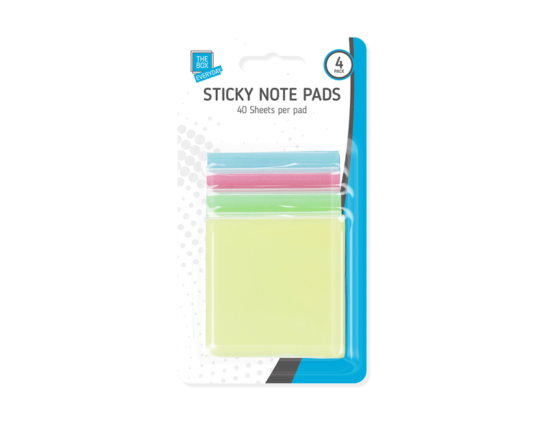 Sticky Note Pads - 4 Pack Sticky Note Pads - 4 Pack