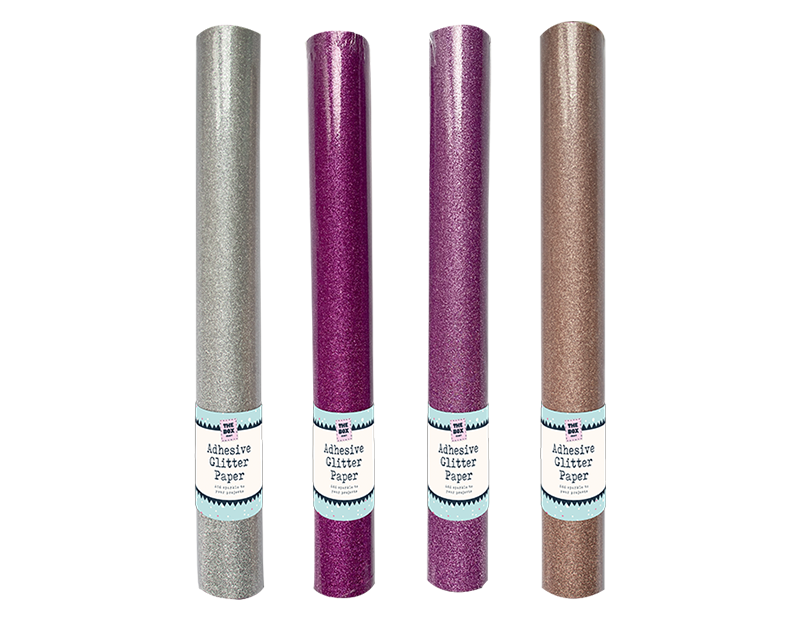 Adhesive Glitter Craft Paper With PDQ Adhesive Glitter Craft Paper With PDQ