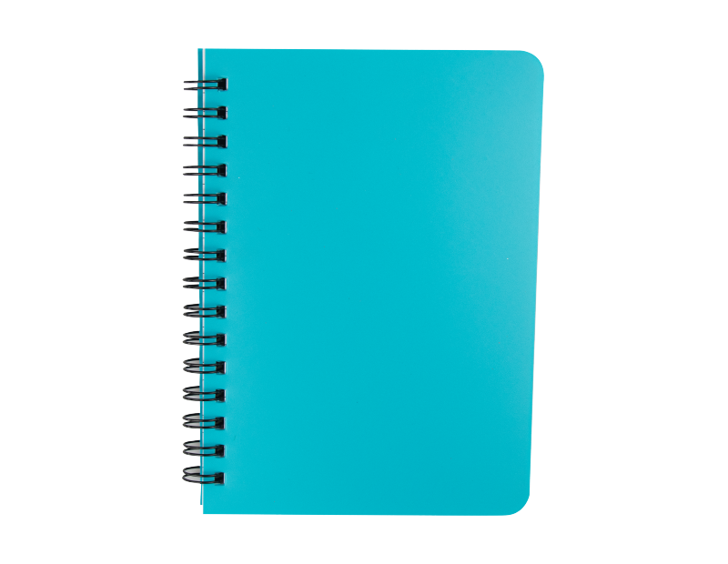 A5 Wiro Notebook With Plastic Cover A5 Wiro Notebook With Plastic Cover