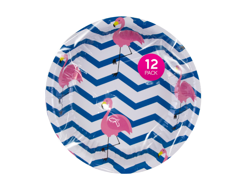 Summer Paper Bowls - 12 Pack (With PDQ) Summer Paper Bowls