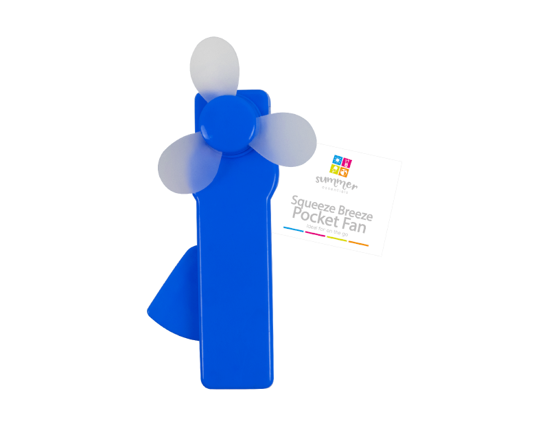 Pocket Fan With PDQ Pocket Fan With PDQ