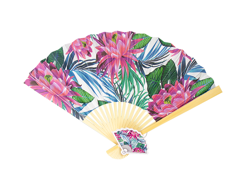 Decorative Hand Fan With PDQ Decorative Hand Fan With PDQ