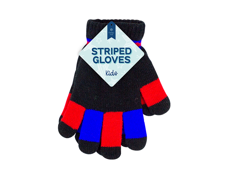 Kids Striped Magic Gloves Kids Striped Magic Gloves