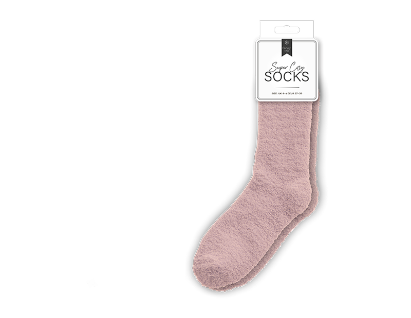 Ladies Cozy Plain Socks Ladies Cozy Plain Socks