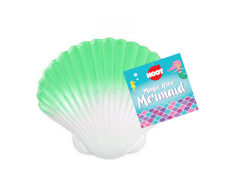 Magic Grow Mermaid Shell With PDQ Magic Grow Mermaid Shell