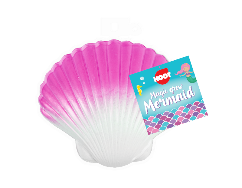 Magic Grow Mermaid Shell With PDQ Magic Grow Mermaid Shell