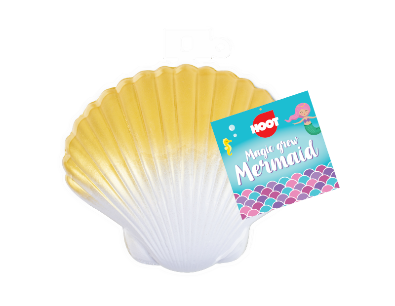 Magic Grow Mermaid Shell With PDQ Magic Grow Mermaid Shell