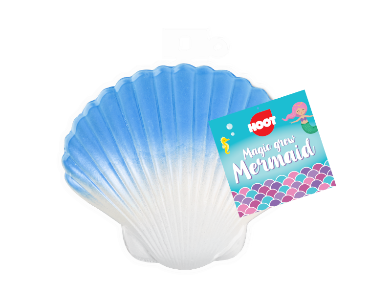 Magic Grow Mermaid Shell With PDQ Magic Grow Mermaid Shell