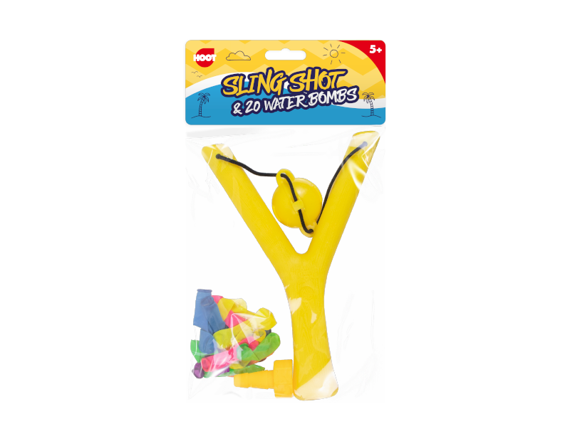 Sling Shot & 20 Water Bombs Sling Shot & 20 Water Bombs
