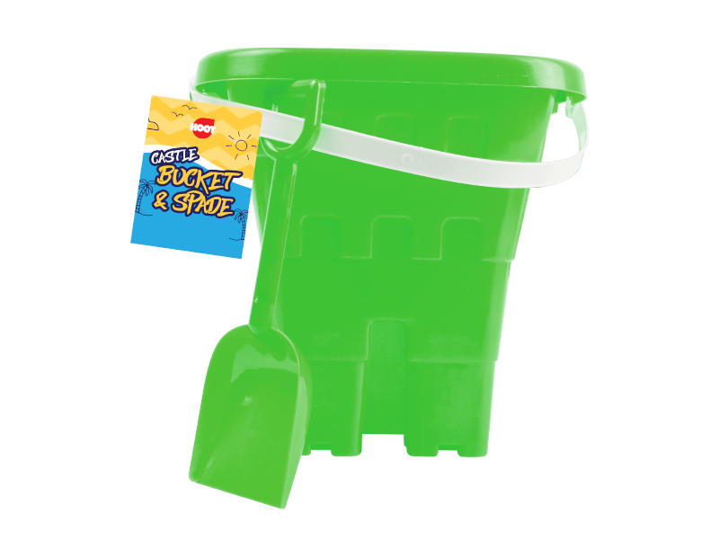 Square Castle Bucket & Spade Set Square Castle Bucket & Spade Set