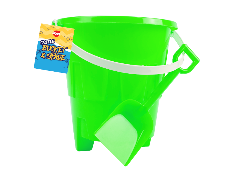 Round Castle Bucket & Spade Set Round Castle Bucket & Spade Set