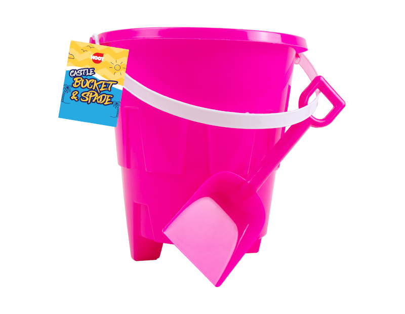 Round Castle Bucket & Spade Set Round Castle Bucket & Spade Set
